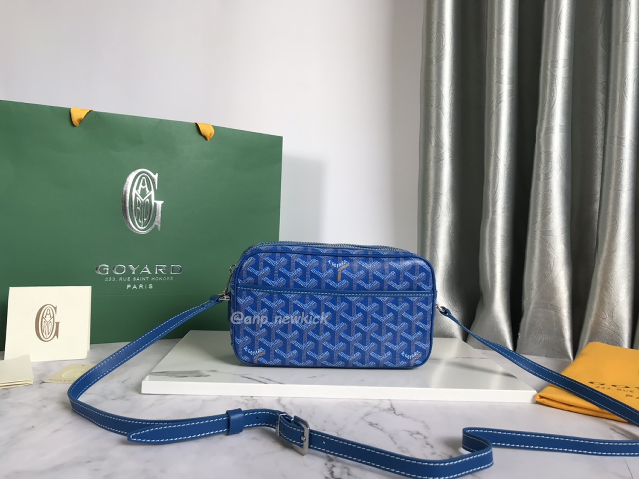 Goyard Cap Vert Camera Bag 13 Cm X 6.5 Cm X 22 Cm (20) - newkick.app